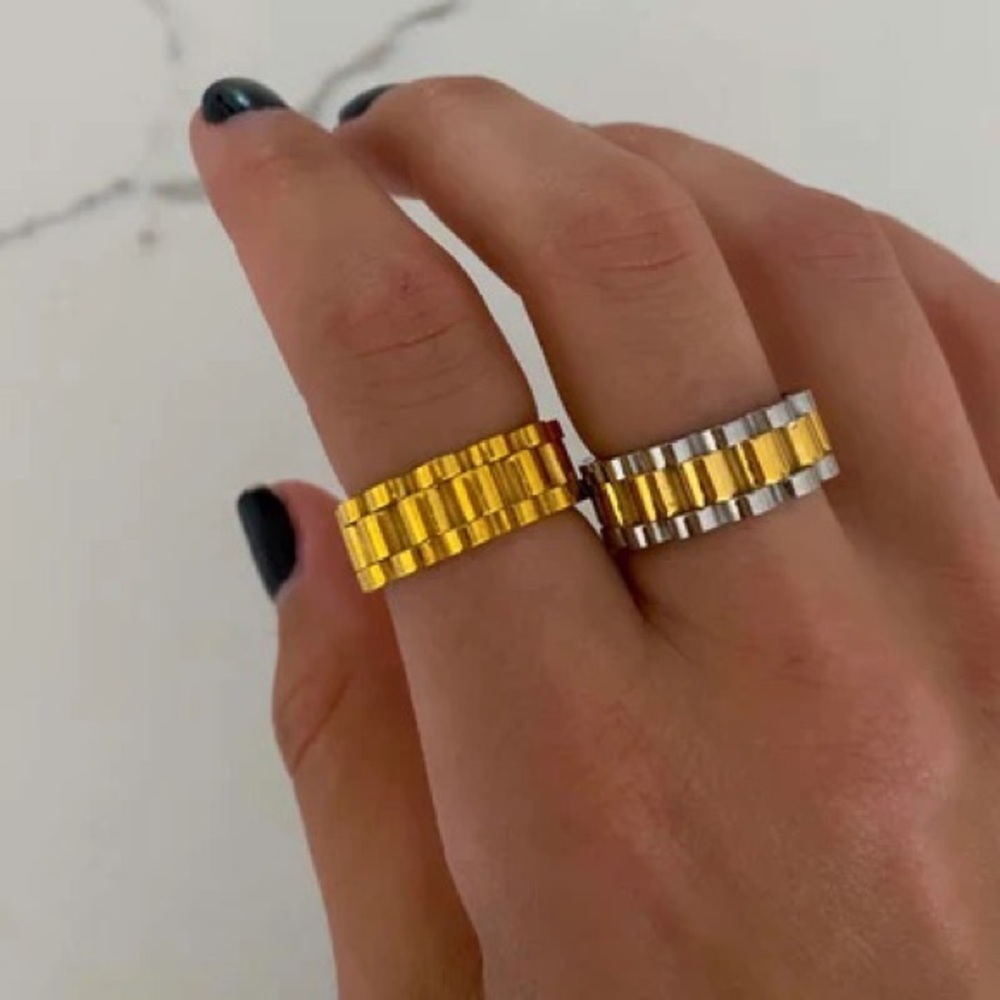 Watch Band Style Ring Watch Band Style Ring